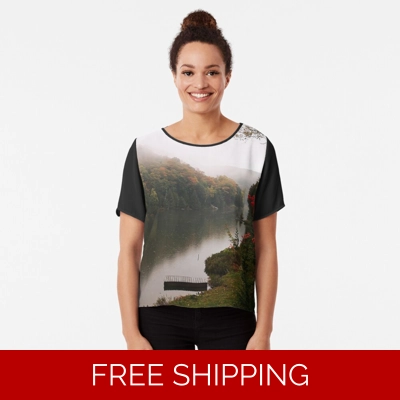 Le Studio Chiffon Top Lake Perry Fall 2019